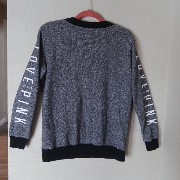 Victoria’s Secret PINK v neck pullover sweatshirt - Picture 3 of 8